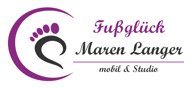 Logo Fußglück Maren Langer